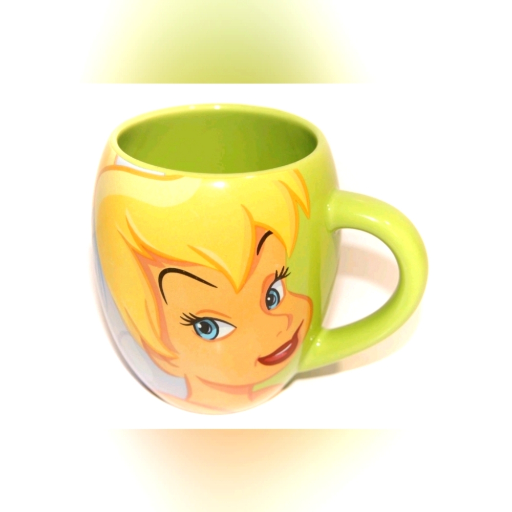 Disney Parks Tinker Bell Coffee Mug Cup Authentic Original Collectors Fairy